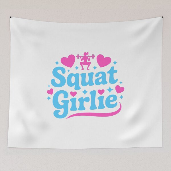 Item preview, Squat Girlie! Pink Girly designed and sold by PMCreative.