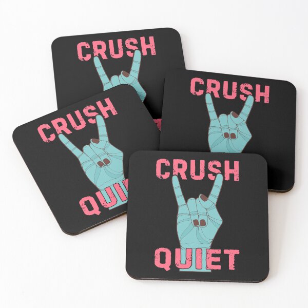 Item preview, Crush Quiet | Rock Hand designed and sold by ObsidianDaz.