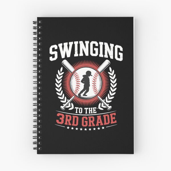 Item preview, Swinging To The 3rd Grade Baseball First Day Of School designed and sold by CookWorldLaughs.