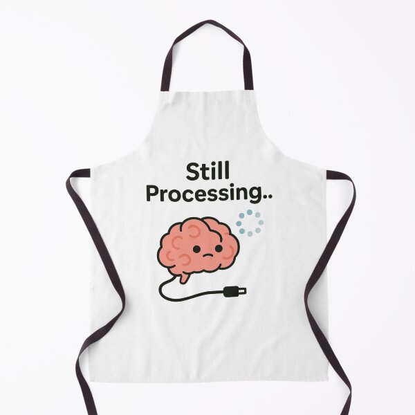 Item preview, Still Processing – Funny Cartoon Brain Design designed and sold by Art-Tacos.