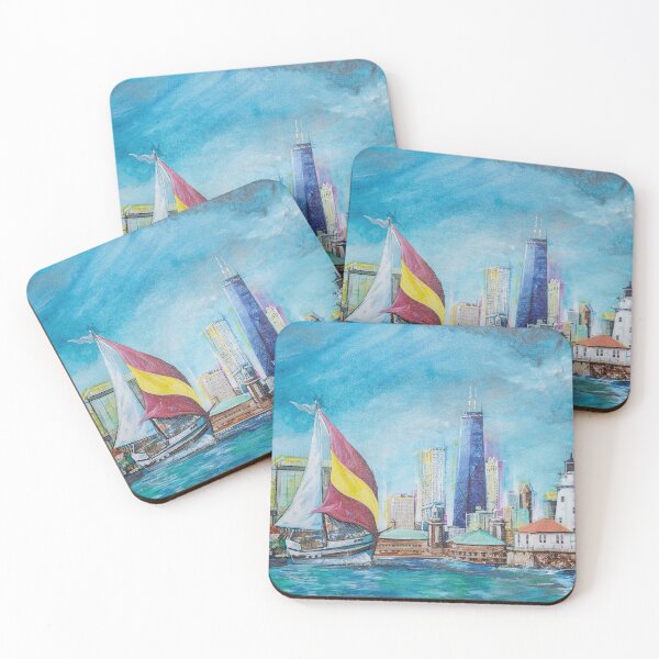 Item preview, Navy Pier designed and sold by AlonzoFineArt.
