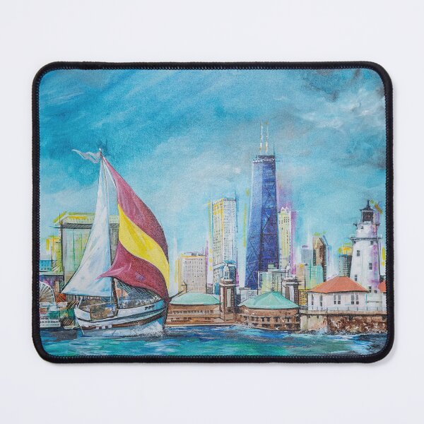 Item preview, Navy Pier designed and sold by AlonzoFineArt.