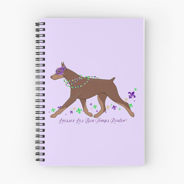 Item preview, Red Doberman Mardi Gras designed and sold by Atelier Cupcake.