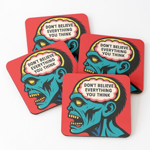 Item preview, Zombie - Don't Believe Everything You Think designed and sold by NightTimeJ.