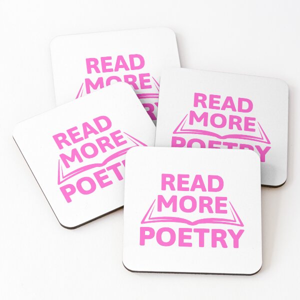 Item preview, Read More Poetry! Pink Reading Girl designed and sold by PMCreative.