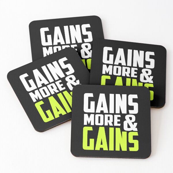 Item preview, Gains & More Gains designed and sold by TheFineShirt.