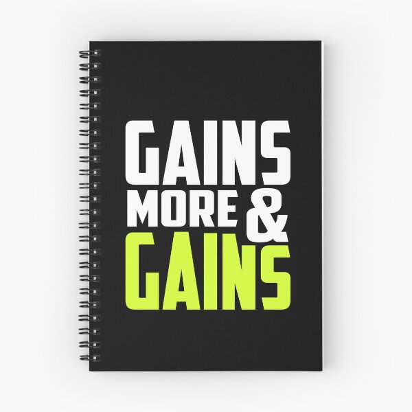 Item preview, Gains & More Gains designed and sold by TheFineShirt.