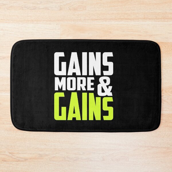 Item preview, Gains & More Gains designed and sold by TheFineShirt.