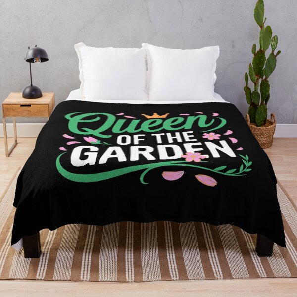 Item preview, Queen of the Garden T-Shirt Floral Gardening Plants Spring Plant designed and sold by w1ckerman.