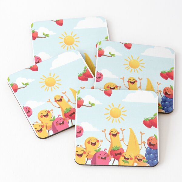 Item preview, Sunny Laughing Fruits – Fruits that laugh in the sun designed and sold by Drawingshirts.