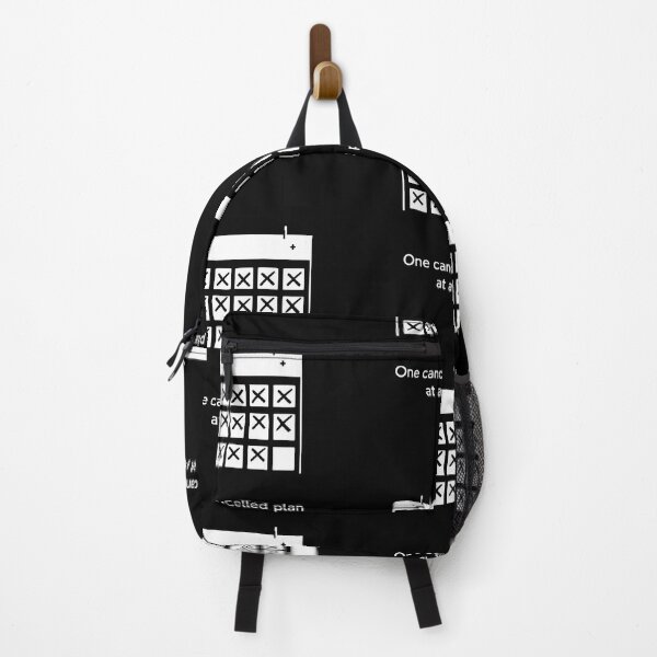 Item preview, A black and white poster with a calendar with one cancelled plan at a time designed and sold by cafegrafis.