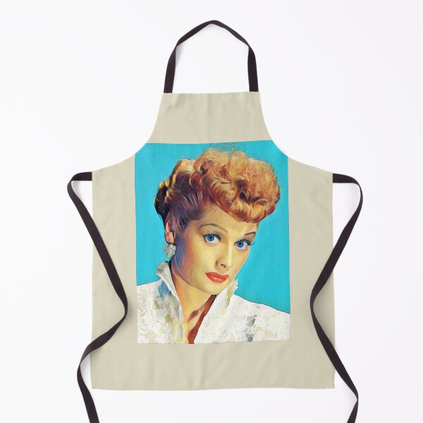 Item preview, Lucille Ball, blue background designed and sold by Pinkgnomie.
