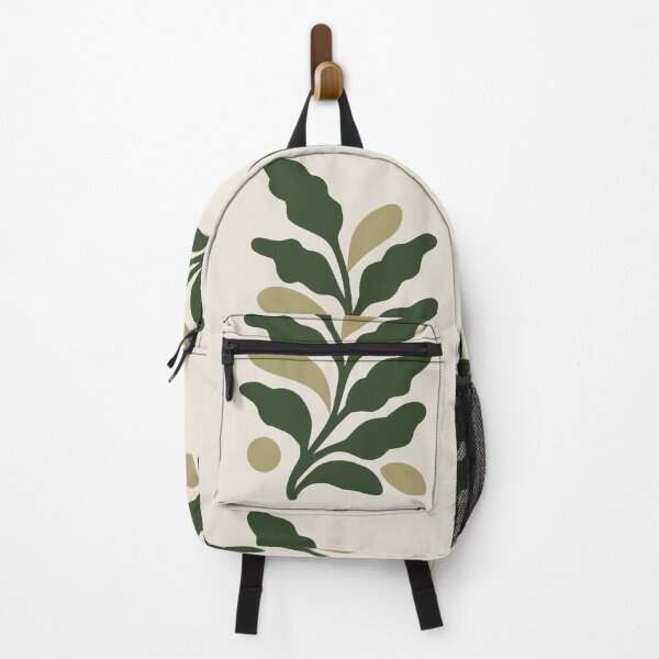 Item preview, Minimal Botanical Leaf Art with Earth Tone – Flat Modern Plant Illustration designed and sold by chorstudio.