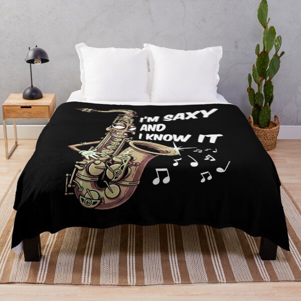 Item preview, I'm Saxy and I Know It - Funny Saxophone designed and sold by AnAzArt.