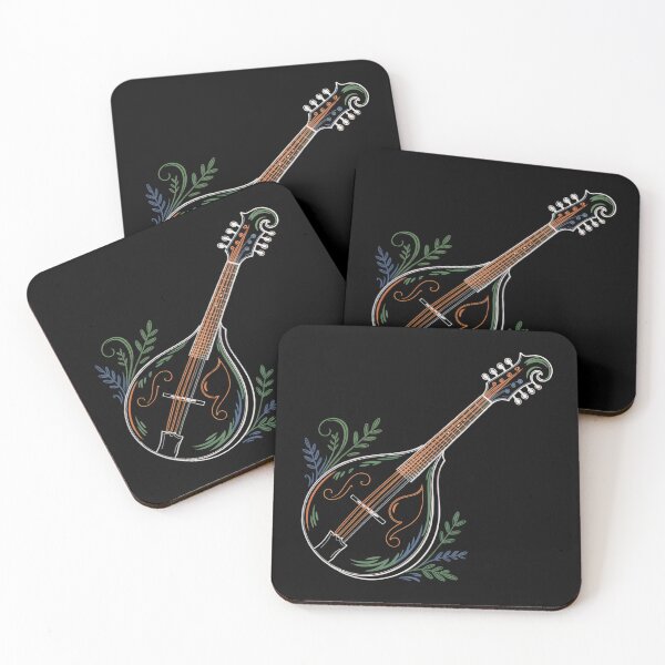 Item preview, Bluegrass Mandolin/Guitar designed and sold by MadCatPrints.