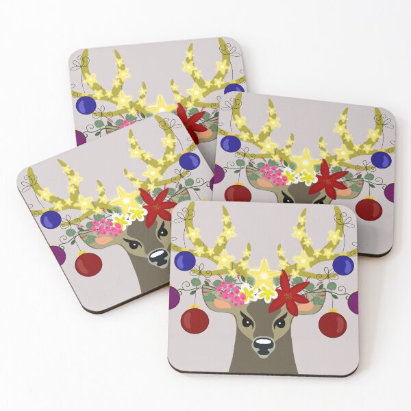 Item preview, Deer for Christmas designed and sold by Karierteblume.