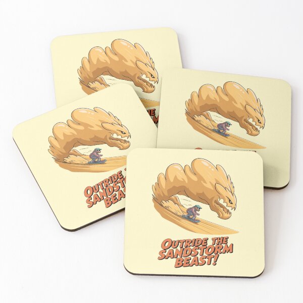 Item preview, Sandboarding vs the Sandstorm Beast – Epic Desert Escape designed and sold by Timeless Design.
