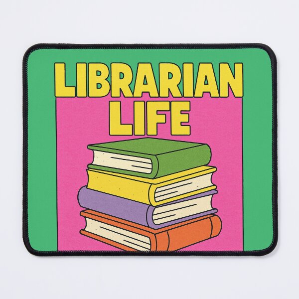 Item preview, Librarian Life designed and sold by FrictionMaxxing.