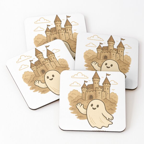 Item preview, A CUTE GHOST IN A CASTLE designed and sold by infinitearte.