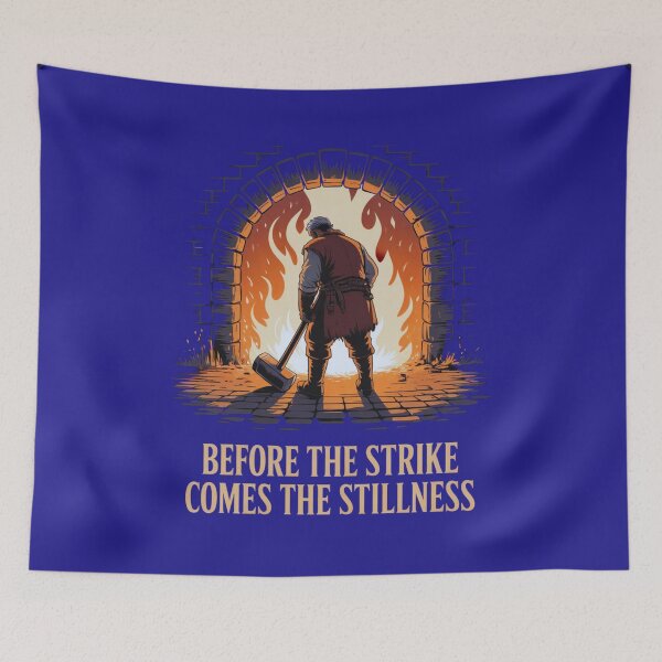 Item preview, Before the Strike – Blacksmith Power Art designed and sold by Timeless Design.