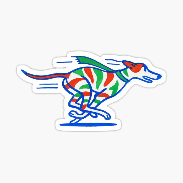 Item preview, Retro Greyhound designed and sold by Boog Monst .