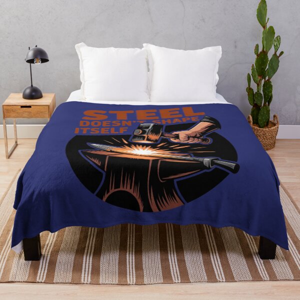 Item preview, Steel Doesn’t Shape Itself – Forge Power Design designed and sold by Timeless Design.
