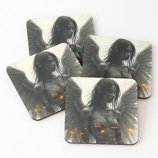Item preview, Luminous Urban Angel designed and sold by ShadowAndSlate.