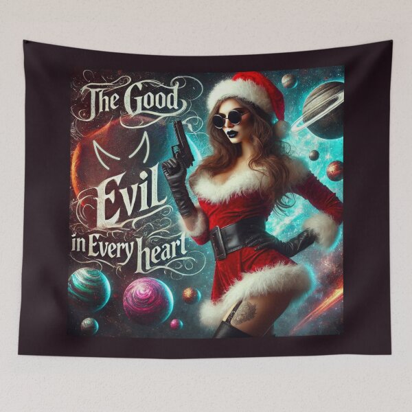 Item preview, Futuristic Cosmic Santa Rebel Gun designed and sold by Voodoo Store Paranormal Collections.