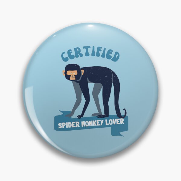 Item preview, Certified Spider Monkey Lover designed and sold by GasconyPassion.