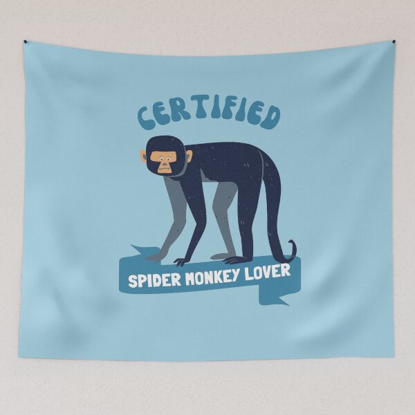 Item preview, Certified Spider Monkey Lover designed and sold by GasconyPassion.
