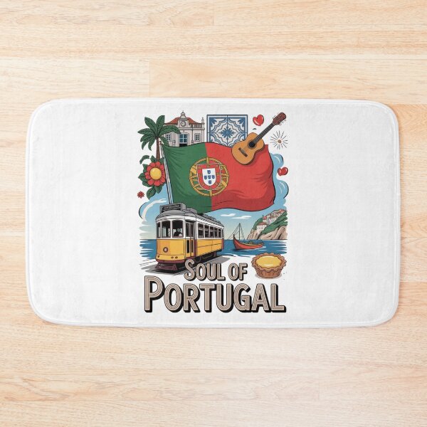 Item preview, Soul of Portugal – Lisbon Tram & Culture Icons designed and sold by Timeless Design.