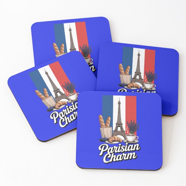 Item preview, Parisian Charm – French Icons with Eiffel Tower designed and sold by Timeless Design.