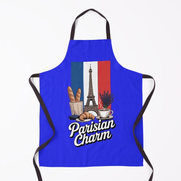 Item preview, Parisian Charm – French Icons with Eiffel Tower designed and sold by Timeless Design.