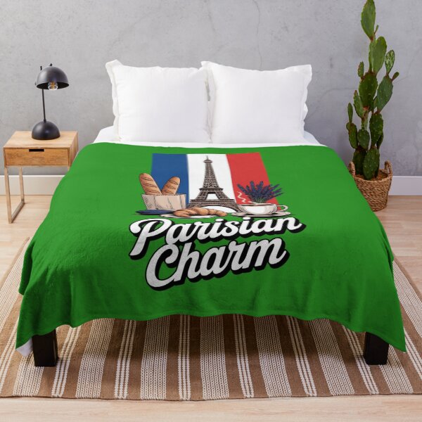 Item preview, Parisian Charm – French Icons with Eiffel Tower designed and sold by Timeless Design.