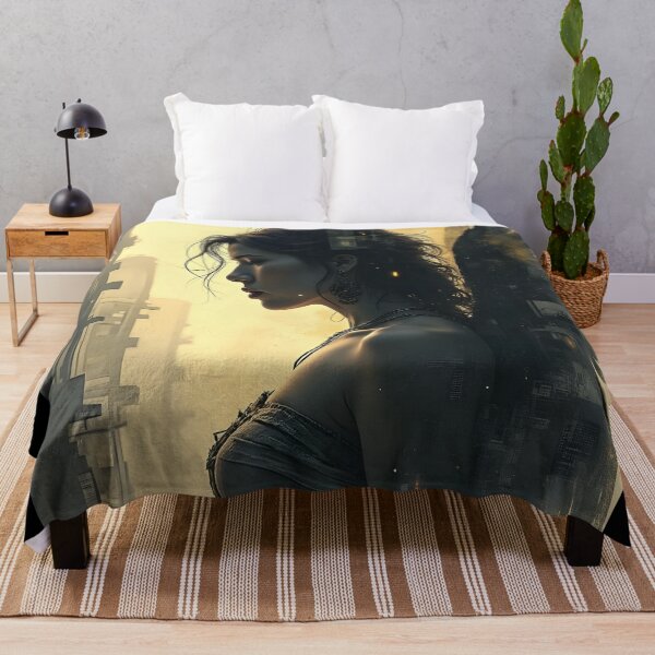 Item preview, Melancholy Urban Angel designed and sold by ShadowAndSlate.