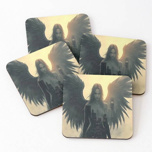 Item preview, Dark Angel Cityscape designed and sold by ShadowAndSlate.