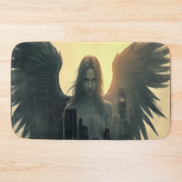 Item preview, Dark Angel Cityscape designed and sold by ShadowAndSlate.