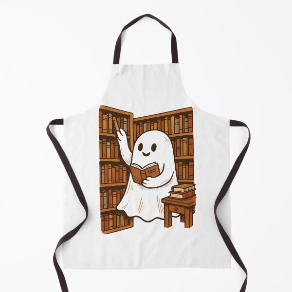 Item preview, A LITTLE GHOST IN THE BOOKSTORE designed and sold by infinitearte.