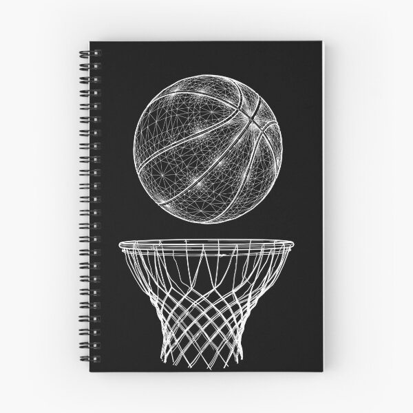 Item preview, Basketball with ball and basket.  designed and sold by mpavlov.