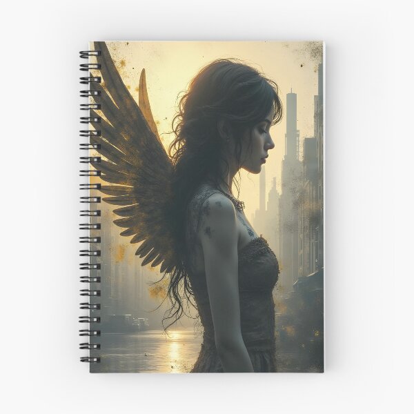 Item preview, Golden Winged Wanderer Urban Street designed and sold by ShadowAndSlate.