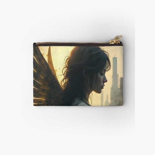 Item preview, Golden Winged Wanderer Urban Street designed and sold by ShadowAndSlate.
