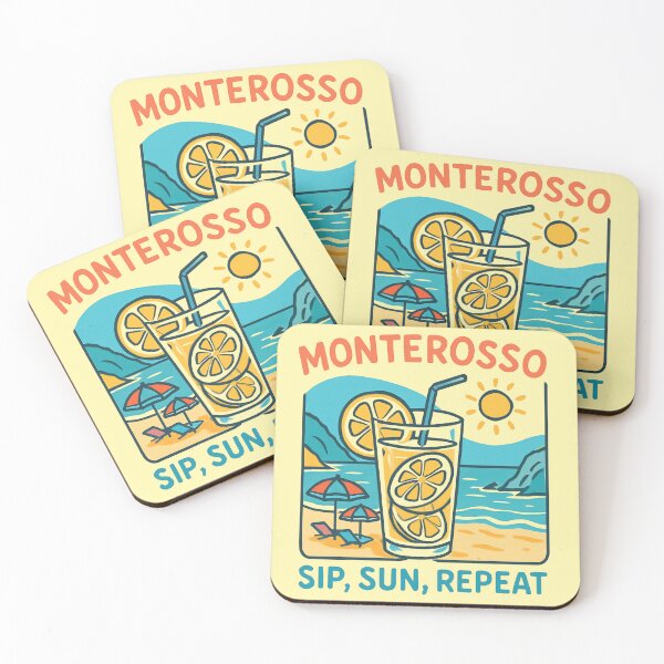 Item preview, Monterosso Italy – Summer Drinks by the Sea designed and sold by Timeless Design.