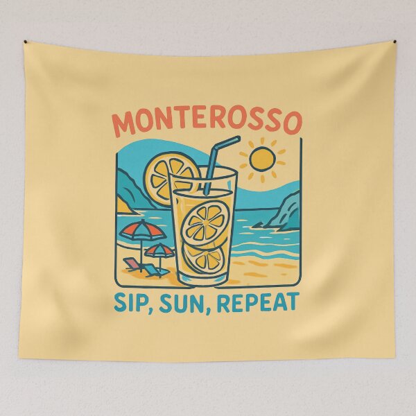 Item preview, Monterosso Italy – Summer Drinks by the Sea designed and sold by Timeless Design.