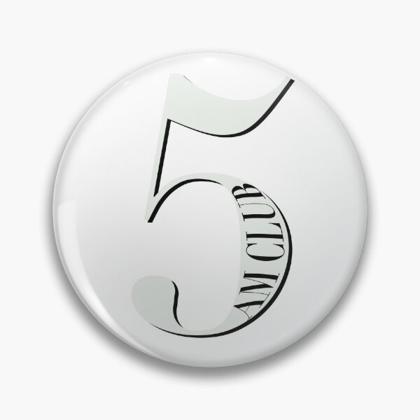 Item preview, The 5 Am Club (black on White) designed and sold by mxlanixxx.
