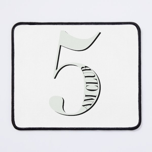 Item preview, The 5 Am Club (black on White) designed and sold by mxlanixxx.