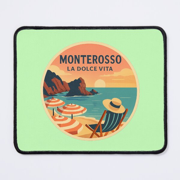 Item preview, Monterosso Beach View – Travel Art designed and sold by Timeless Design.