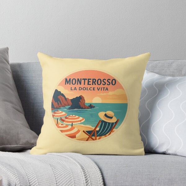 Item preview, Monterosso Beach View – Travel Art designed and sold by Timeless Design.