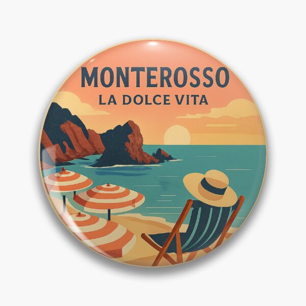Item preview, Monterosso Beach View – Travel Art designed and sold by Timeless Design.