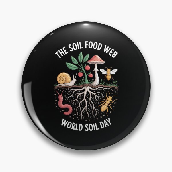 Artikelvorschau, Das Soil Food Web Weltbodentag Bekleidung entworfen und verkauft von CookWorldLaughs.