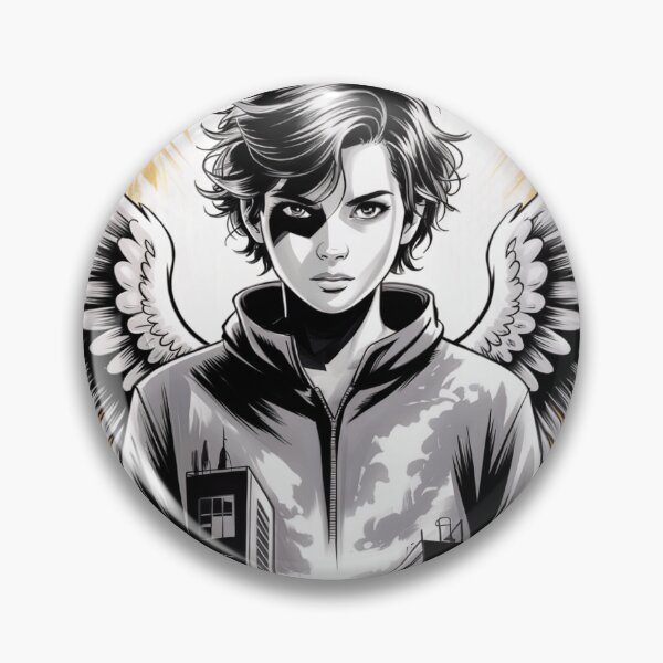 Item preview, Urban Angel Street Presence designed and sold by ShadowAndSlate.